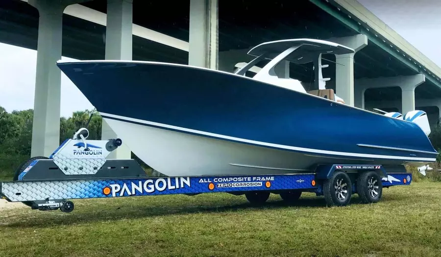 Spearo on Pangolin Trailer