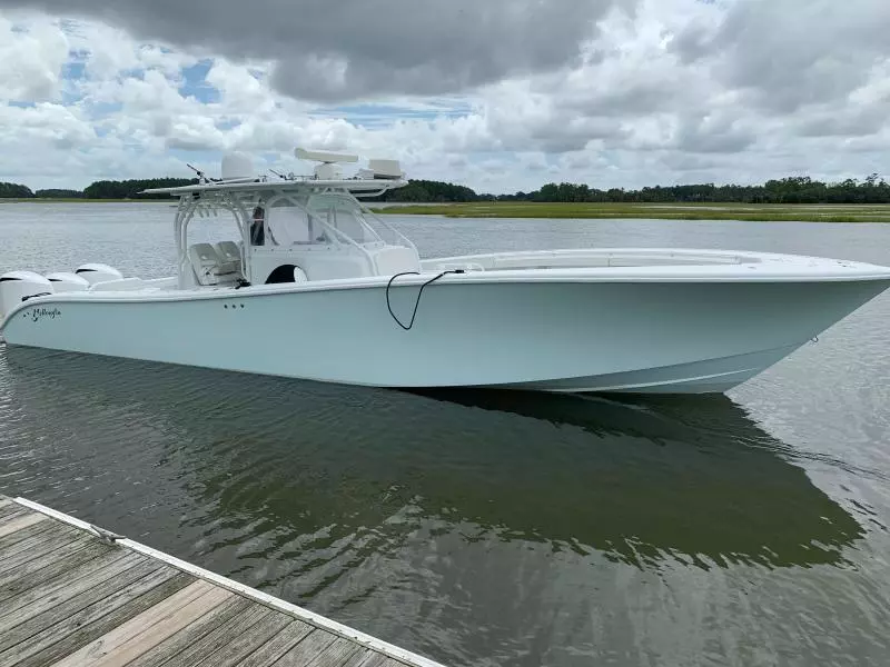 2013 Yellowfin 42 - starboard-profile