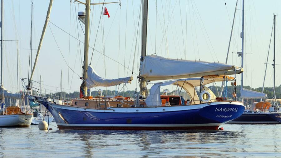 1986 Cherubini 48 Staysail Schooner