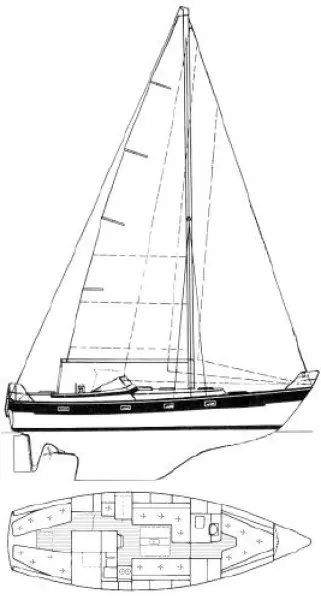 1988 Hallberg-Rassy 352
