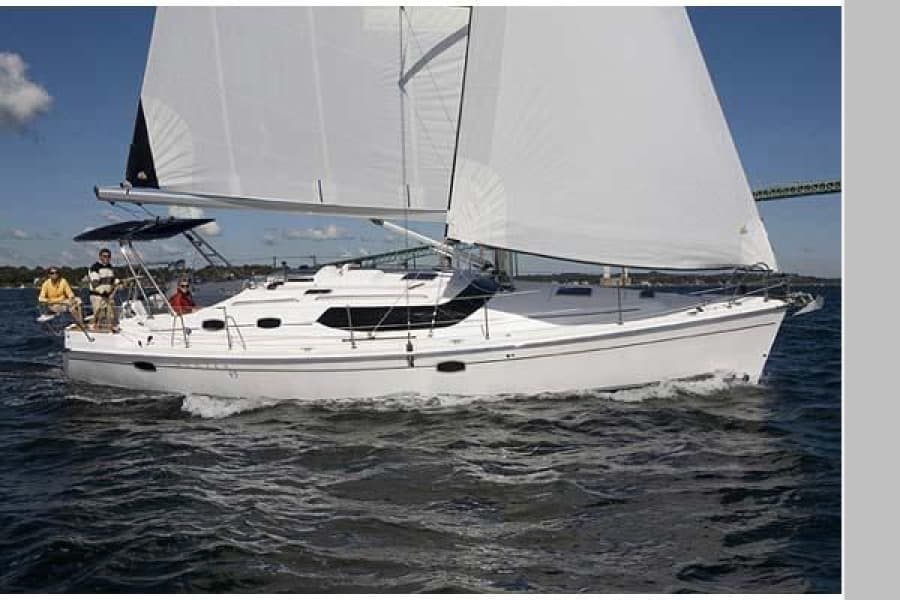 2008 Hunter 45 Deck Salon