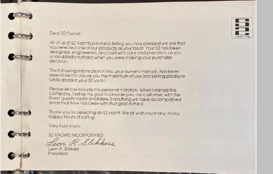 1987 S2 Center Cockpit Sloop