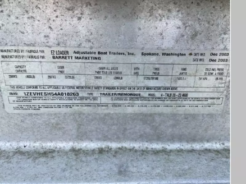 2004 Aquasport 205 Osprey