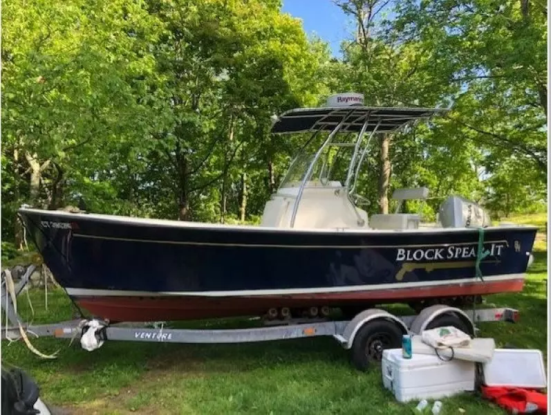 2007 Bristol Bristol Harbor 21CC w/Honda 150 & Venture trailer