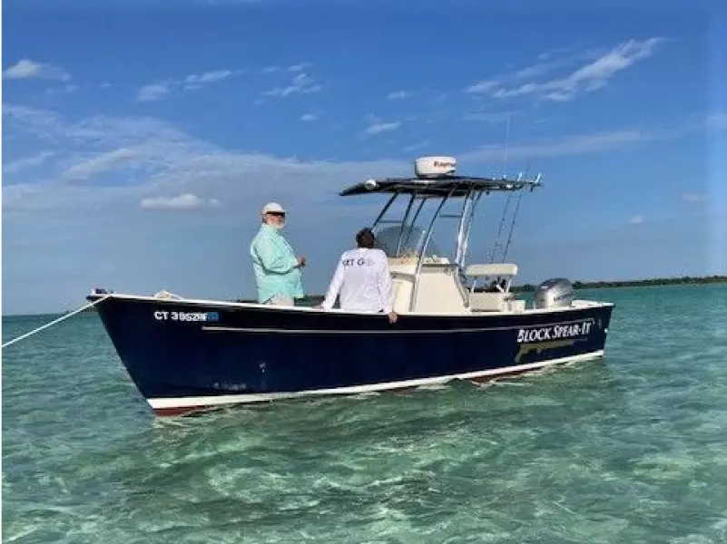 2007 Bristol Bristol Harbor 21CC w/Honda 150 & Venture trailer