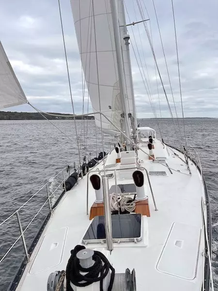 Looking Aft, Under Sail