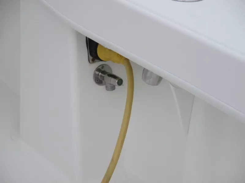 Starboard washdown and shore power