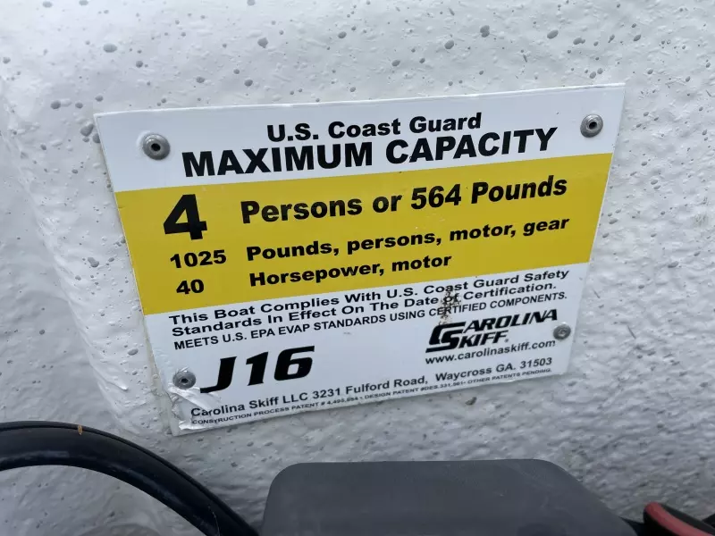 2016 Carolina Skiff J16