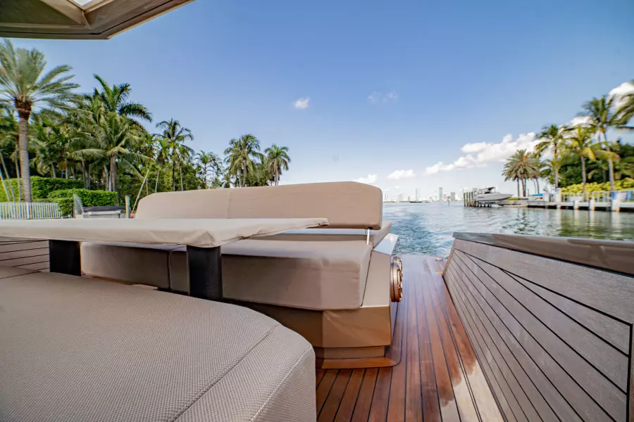 Port Side Deck and Seating