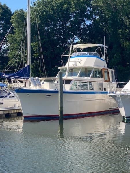 1973 Hatteras 48 Yacht Fish