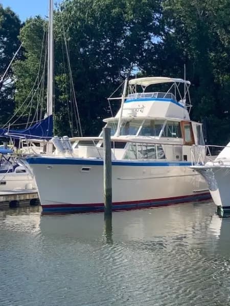 1973 Hatteras 48 Yacht Fish