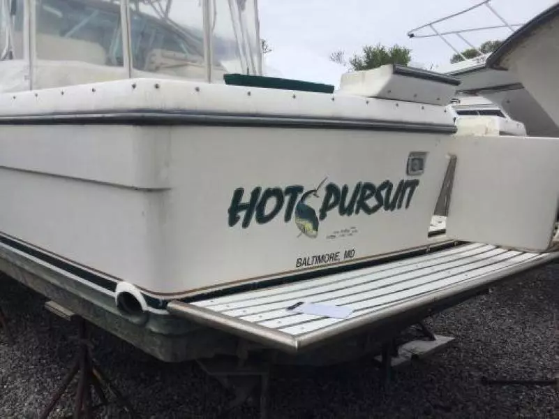 30' Pursuit swimplatform