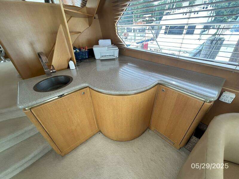 58' West Bay salon starboard forward1