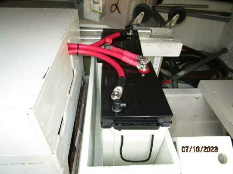 58' West Bay battery bank2