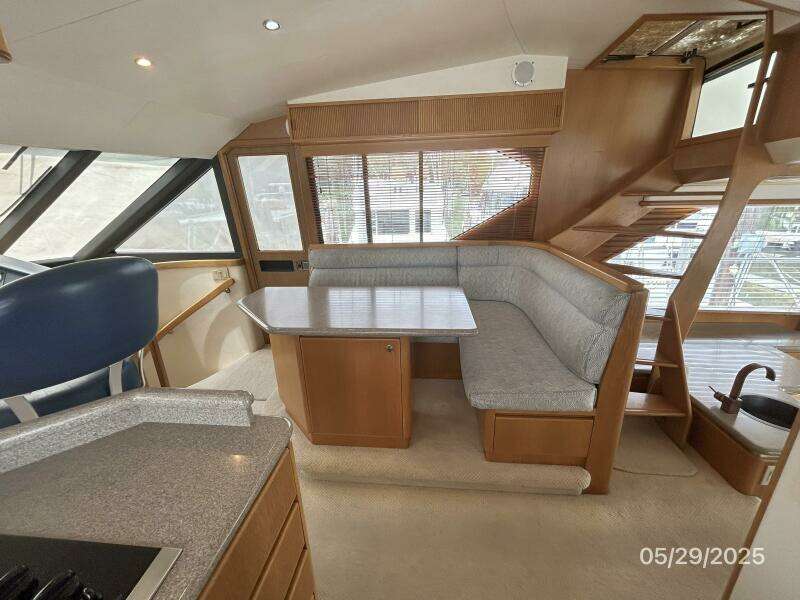 58' West Bay pilothouse starboard