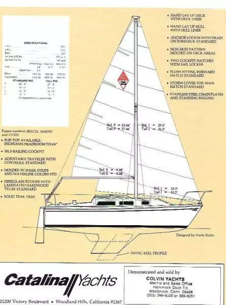 1982 Catalina 25
