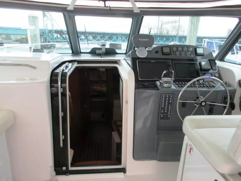Helm Station & Companionway entrancd
