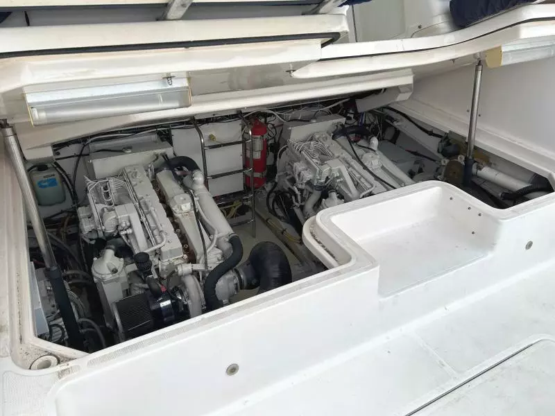 Helm Deck Engine Room access