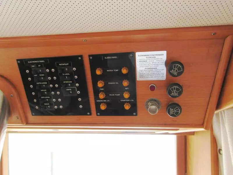 Helm Station Upper Console