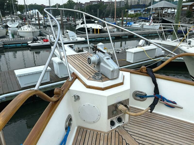 Ground tackle & Pulpit