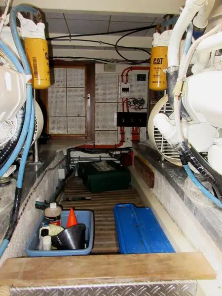Engine Room aft