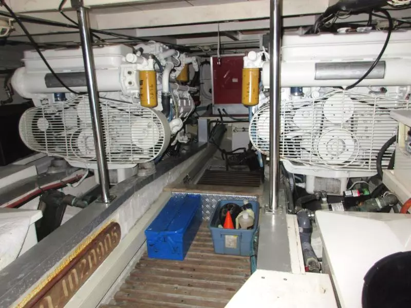 Engine Room from Fore Cabin entrance