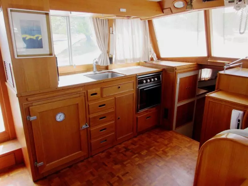 Galley to Fore Cabin entrance