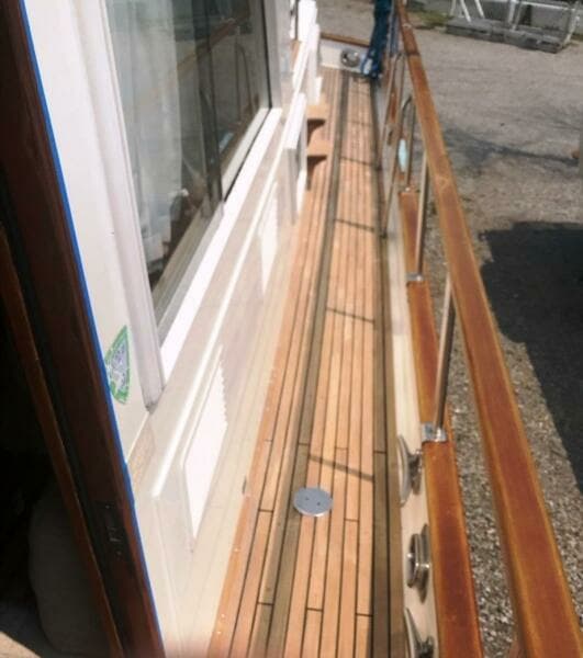 Port side aft from Salon entrance door