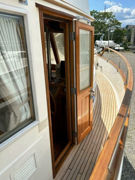 Starboard Helm Station entrance