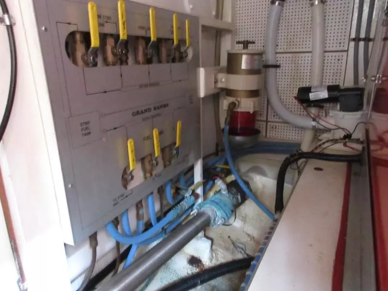 Engine Room tank management, port forward