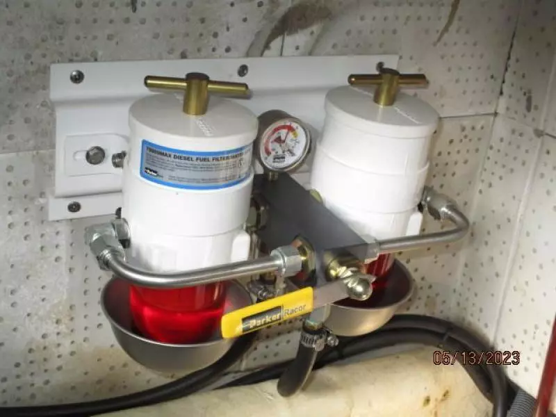 36' Kadey-Krogen Racor fuel filters