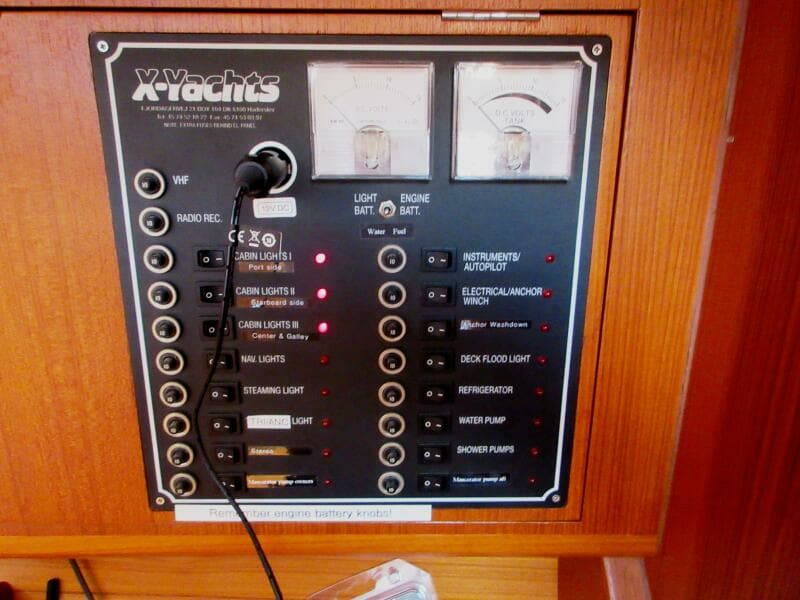 Electrical Panel (at Nav Station) 