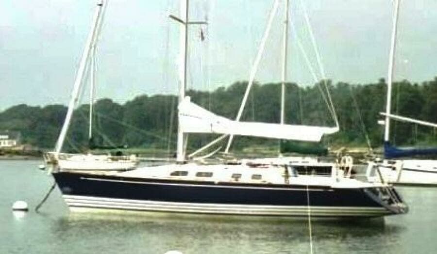 IBEX on mooring (dated photo)