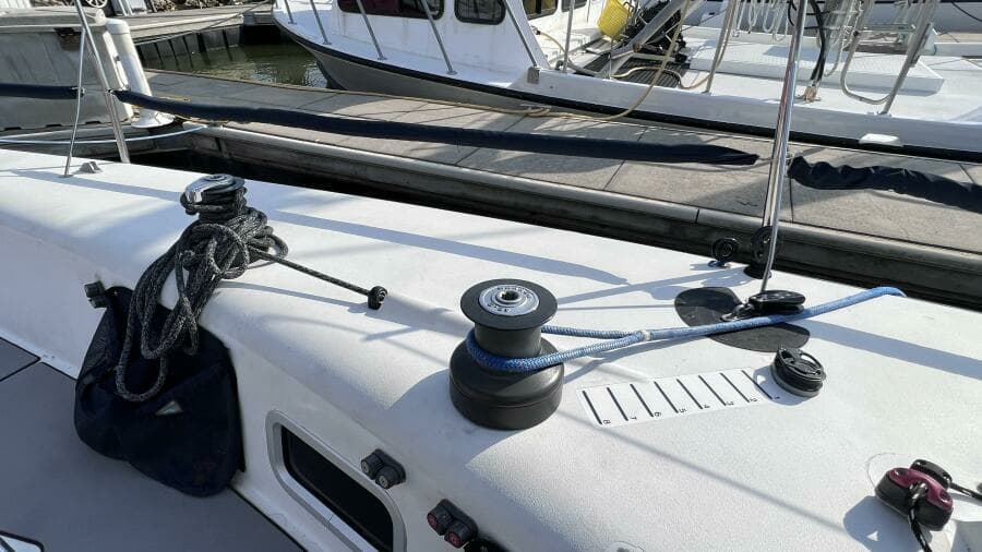 Port / Primary Winches and Running Rigging