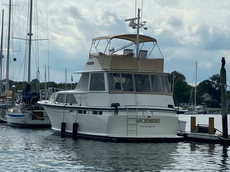 1973 Chris-Craft 47 Commander Flush Deck