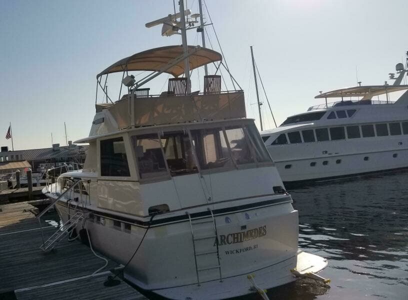 1973 Chris-Craft 47 Commander Flush Deck