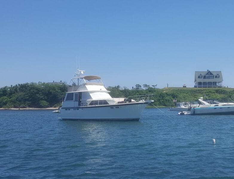 1973 Chris-Craft 47 Commander Flush Deck