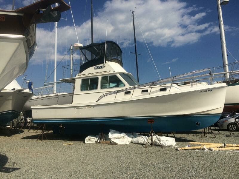1989 Nauset 35 Flybridge Downeast Cruiser