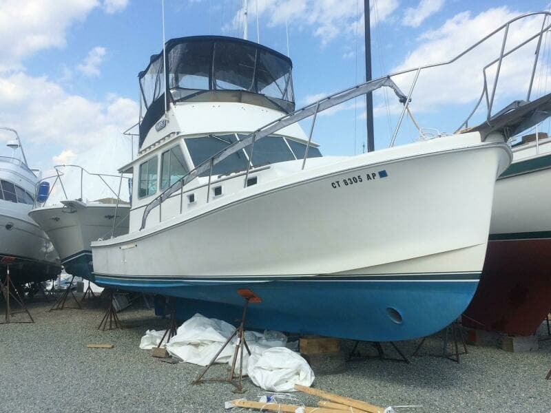 1989 Nauset 35 Flybridge Downeast Cruiser