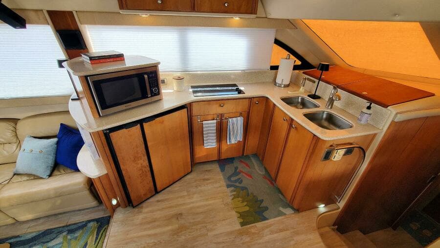 Galley and Dinette Port