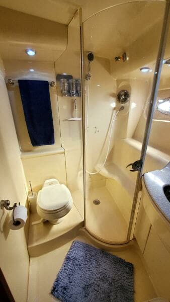 Master Head Toilet and Shower