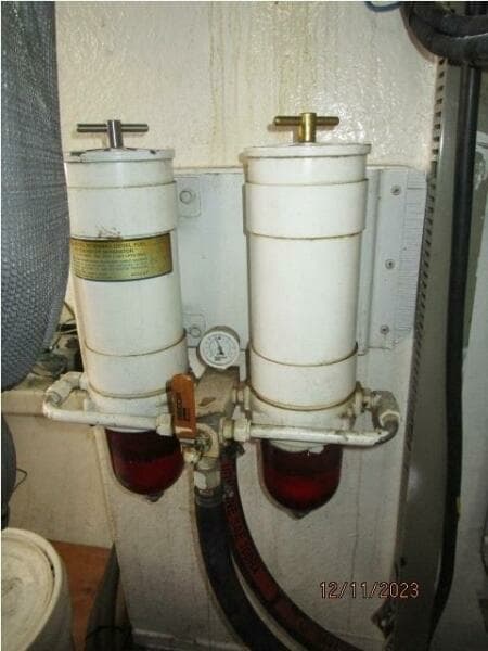 72' DeFever fuel polishing system