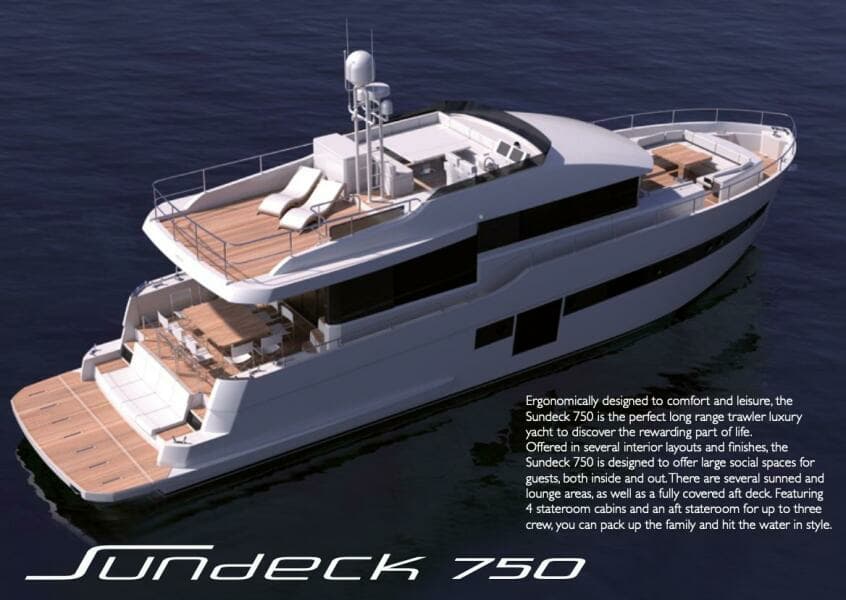 Sundeck Yachts 750