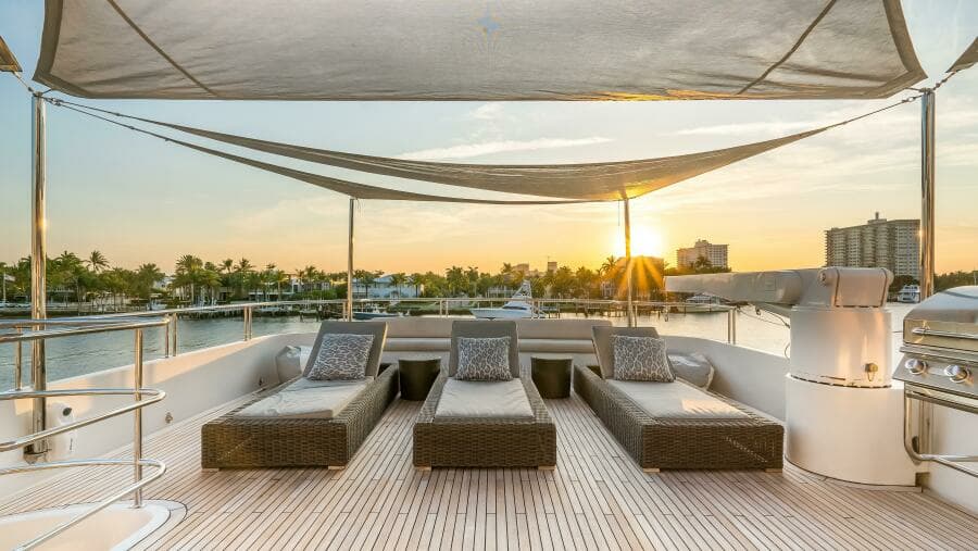 Sun Deck Lounge Area