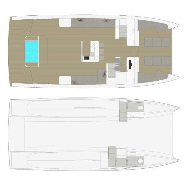 2026 Diamond Yachts P55 Power Catamaran