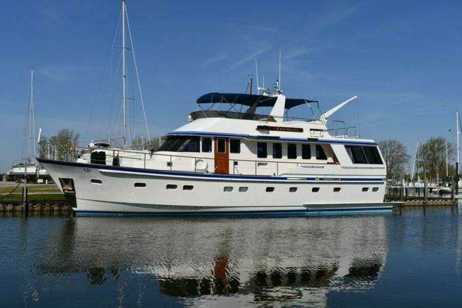 1986 Lowland 64 Pilot House Long Range Motor Yacht