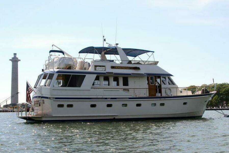 1986 Lowland 64 Pilot House Long Range Motor Yacht