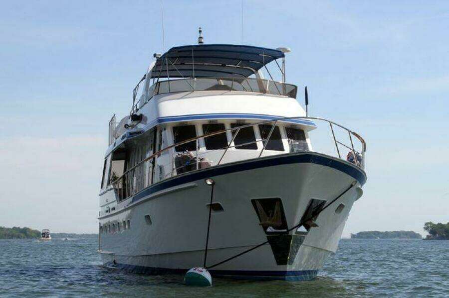 1986 Lowland 64 Pilot House Long Range Motor Yacht