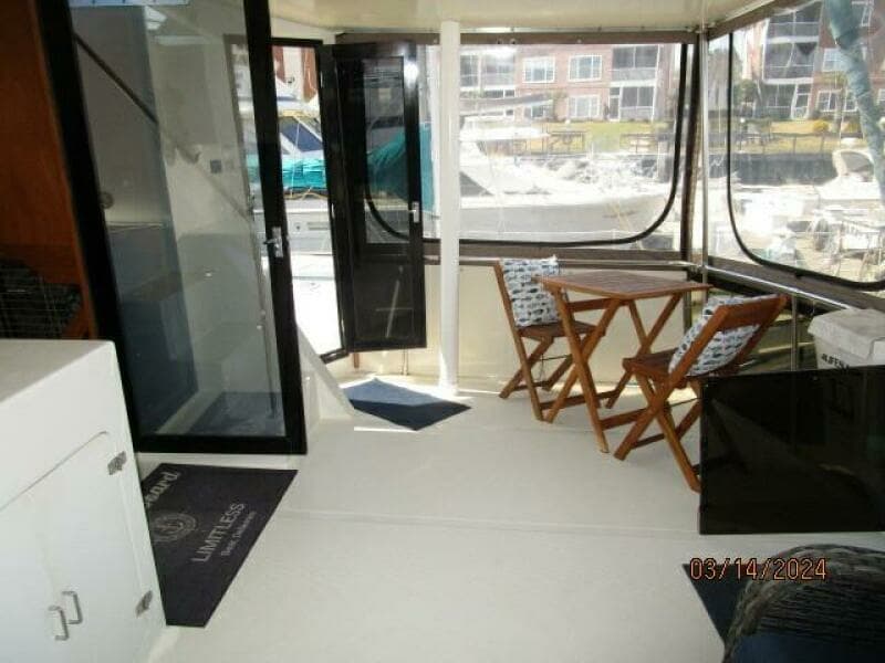 48' Camargue sundeck starboard