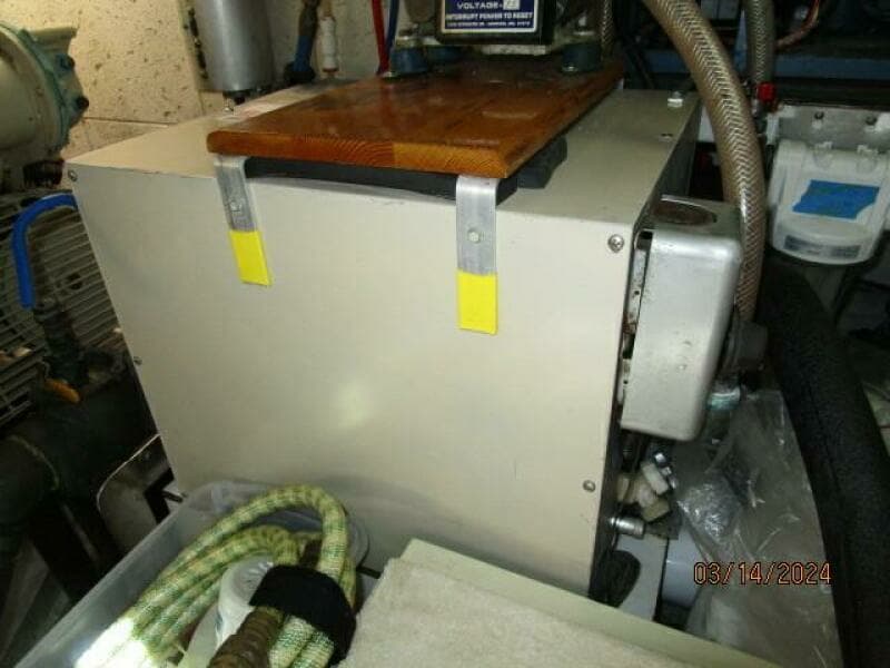 48' Camargue water heater